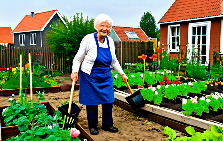 장수와 관련된 건강 정책 변화 - Home Adaptations for Elderly**

"A bright and airy living room in a typical Dutch house, adapted for...