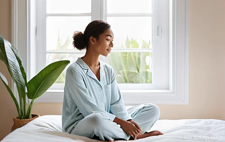 장수 연구에서의 시계 유전자 역할 - **Prompt:** A tranquil and bright bedroom bathed in soft, natural morning light, streaming through a...